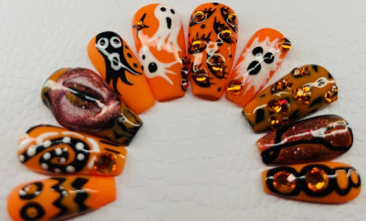 Orange Halloween Set